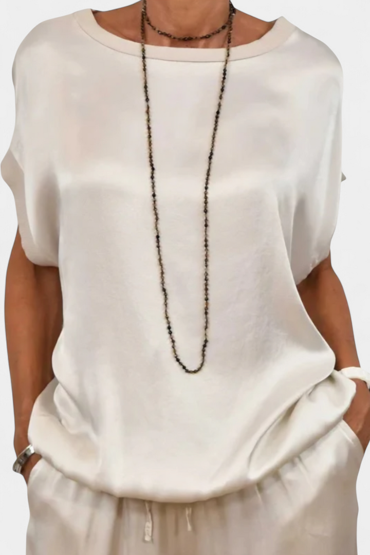 Blasa Conjunto de Primavera de Dos Piezas con Estilo Sofisticado