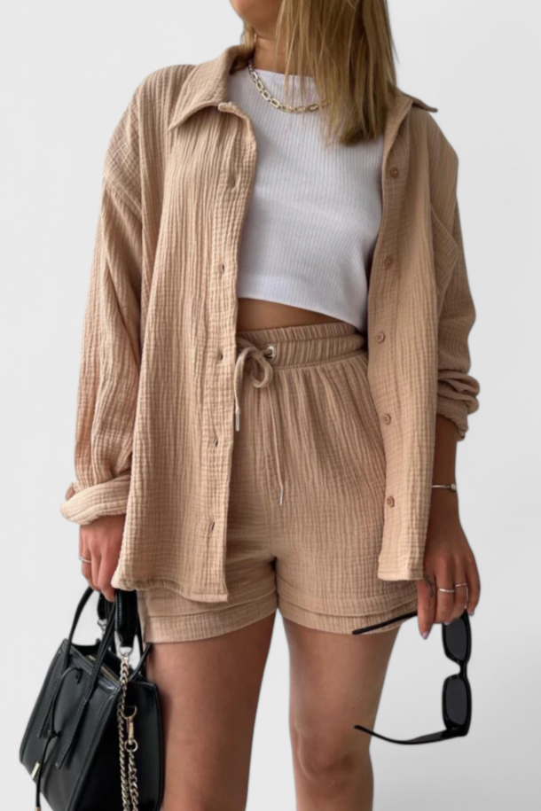 Xenia Conjunto de Collar Relajado