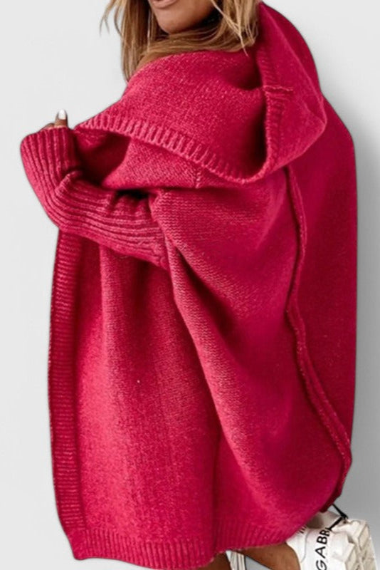 Lovisa | Cárdigan de punto con capucha oversize 