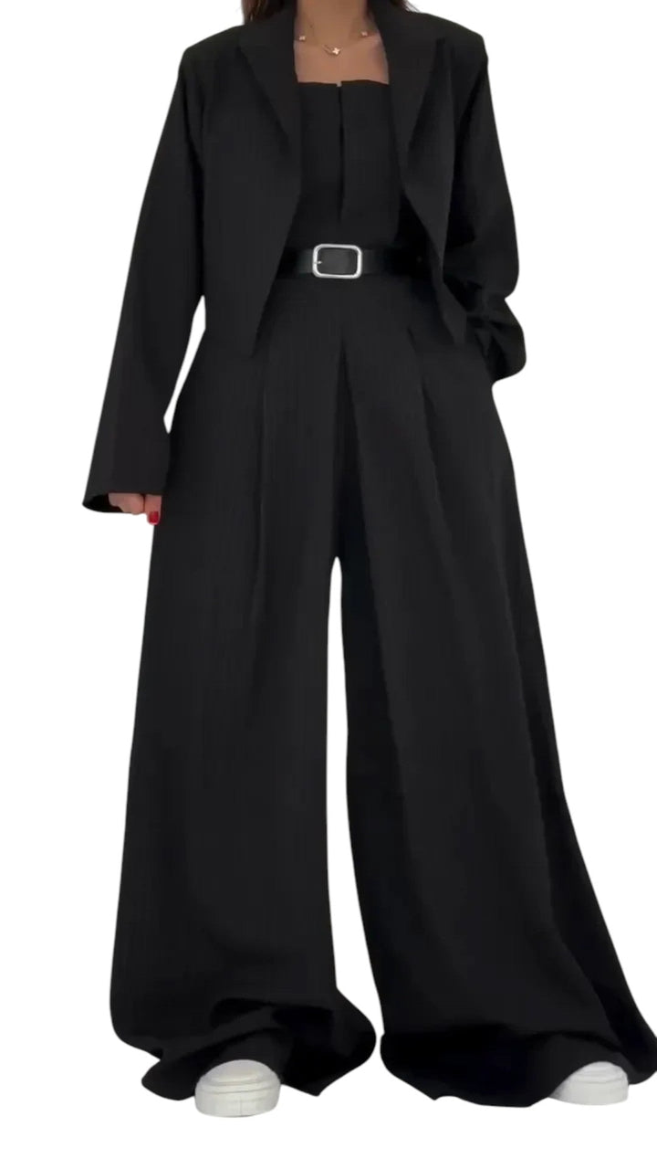 Eclat™ | Conjunto femenino bustier + chaqueta – Estilo elegante y moderno