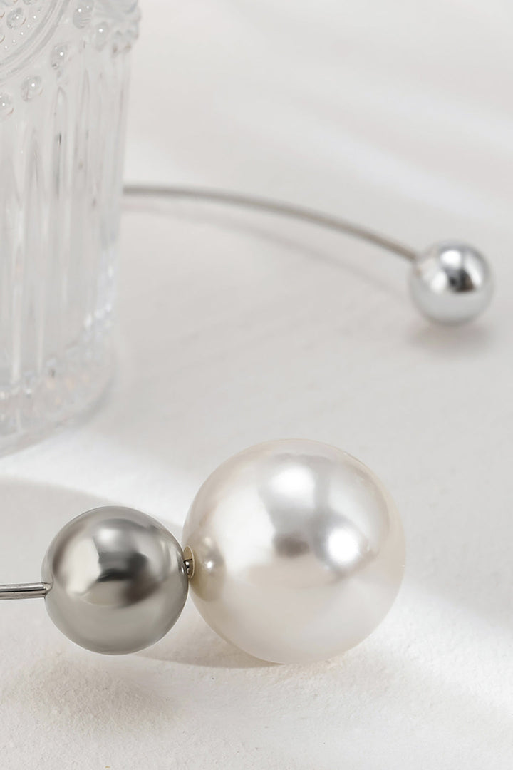 Collares de Perlas de Metal 