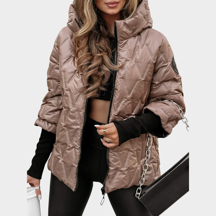 Cristina™ | Chaqueta con capucha estilo patchwork