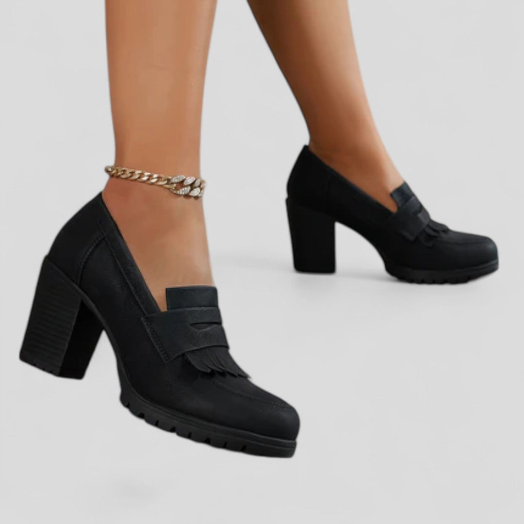 belinda | Mocasines con flecos