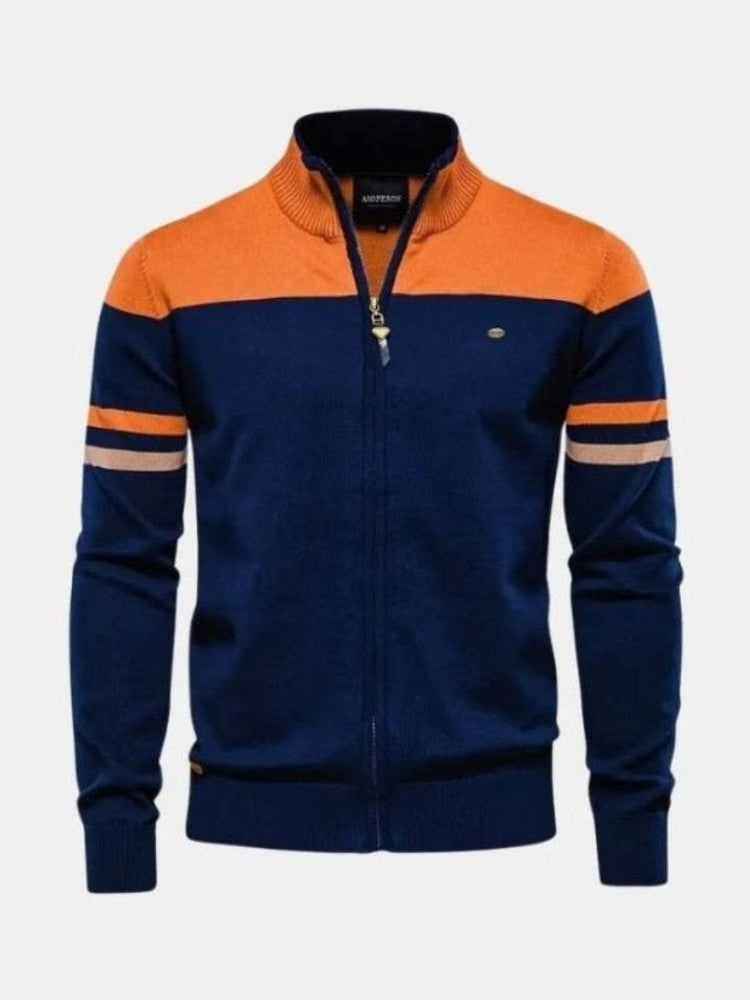 Anders™ | Cárdigan de punto con cierre de cremallera