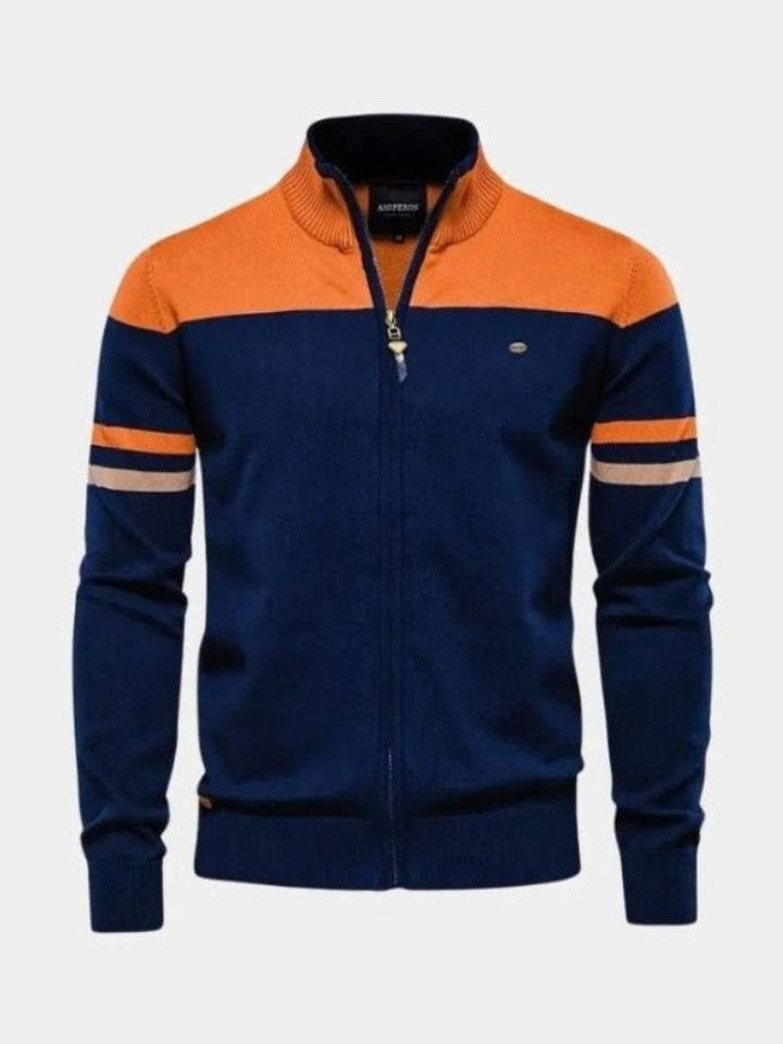 Anders™ | Cárdigan de punto con cierre de cremallera