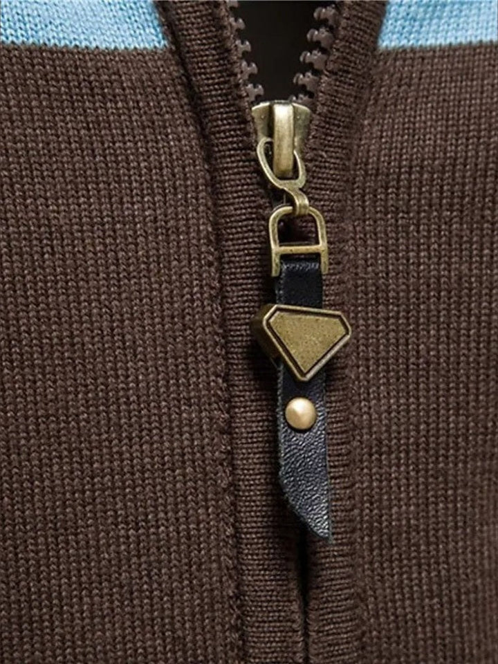 Anders™ | Cárdigan de punto con cierre de cremallera