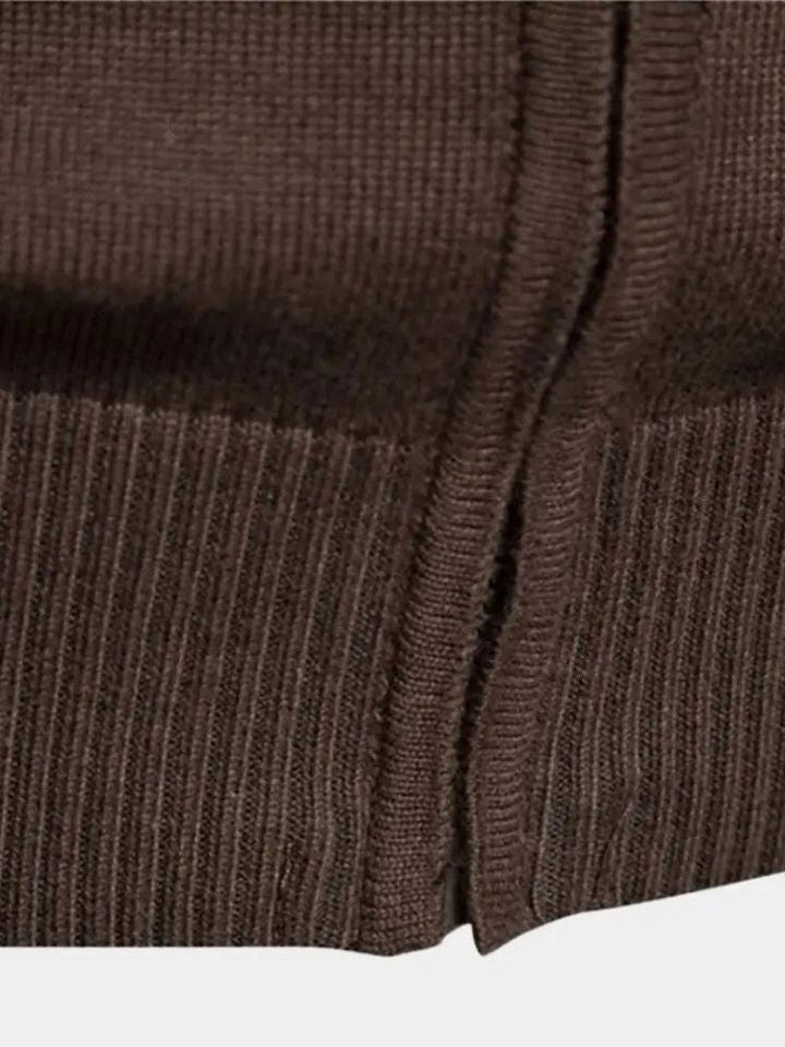 Anders™ | Cárdigan de punto con cierre de cremallera