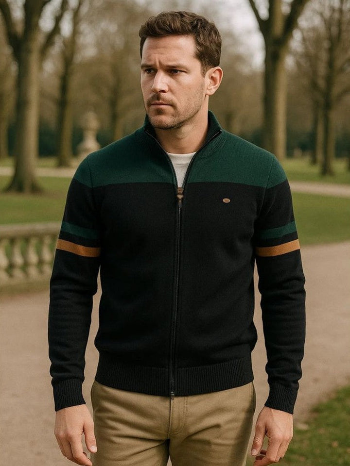 Anders™ | Cárdigan de punto con cierre de cremallera