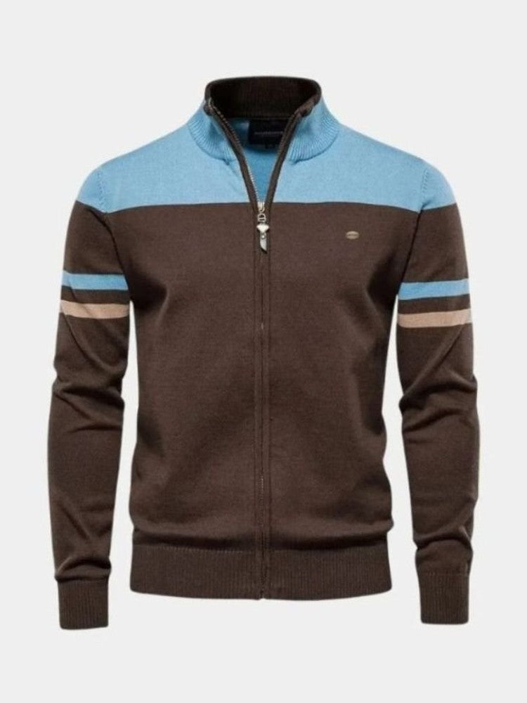 Anders™ | Cárdigan de punto con cierre de cremallera