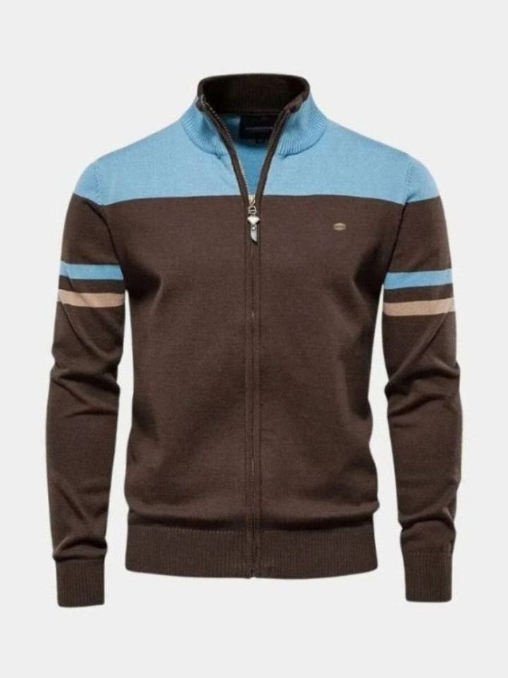 Anders™ | Cárdigan de punto con cierre de cremallera