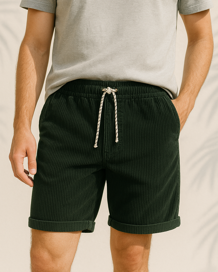 DAVID | Pantalón corto de pana