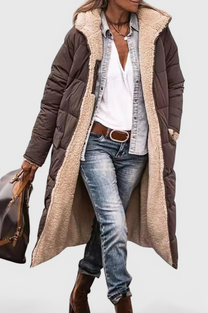 Blanca | Abrigo Suave y Acolchado para Comodidad