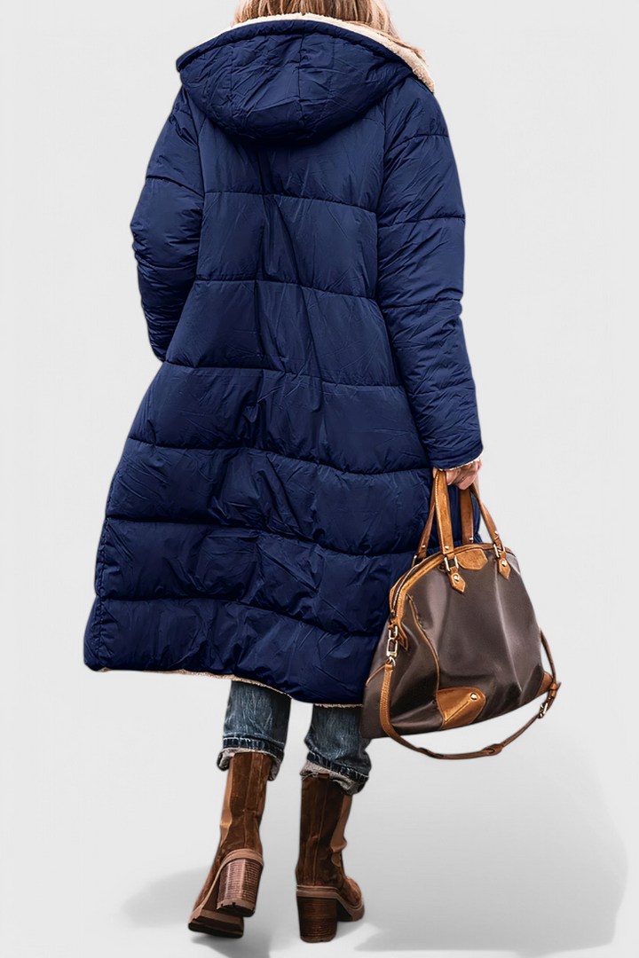 Blanca | Abrigo Suave y Acolchado para Comodidad