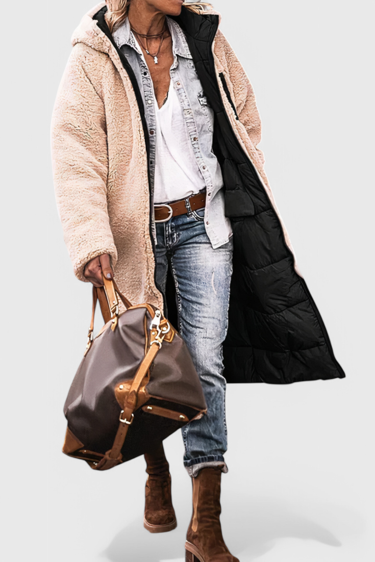 Blanca | Abrigo Suave y Acolchado para Comodidad