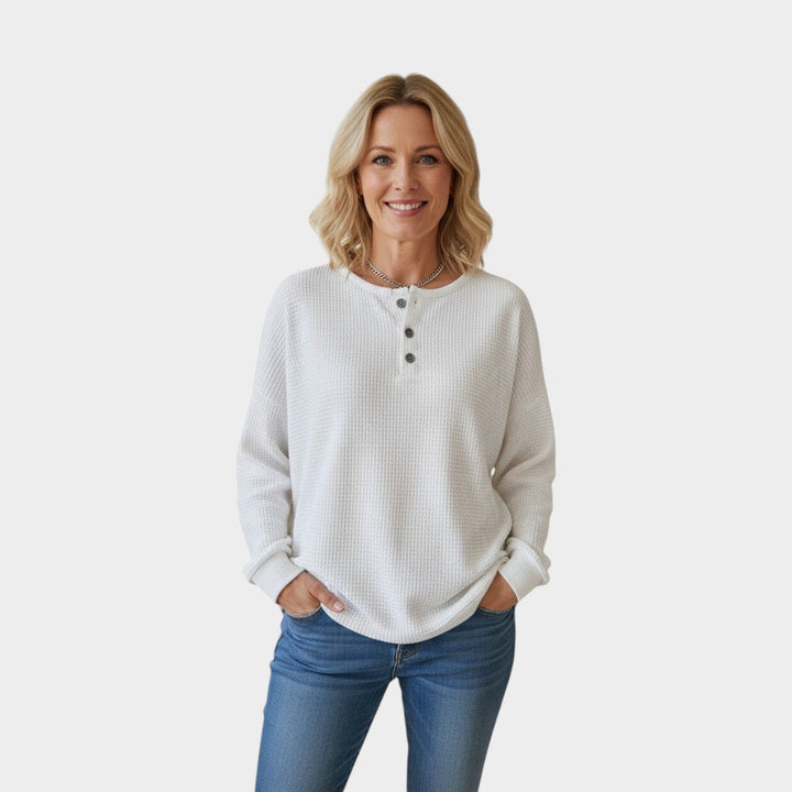 Hela™ | Suéter de Punto Waffle 