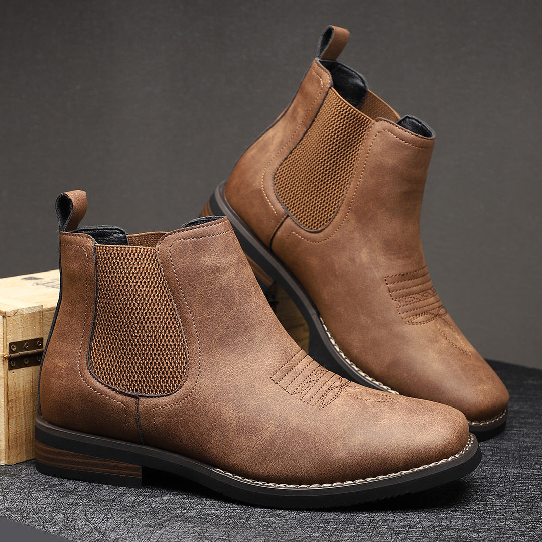 Enrique™ | Botas clásicas de cuero para hombre.