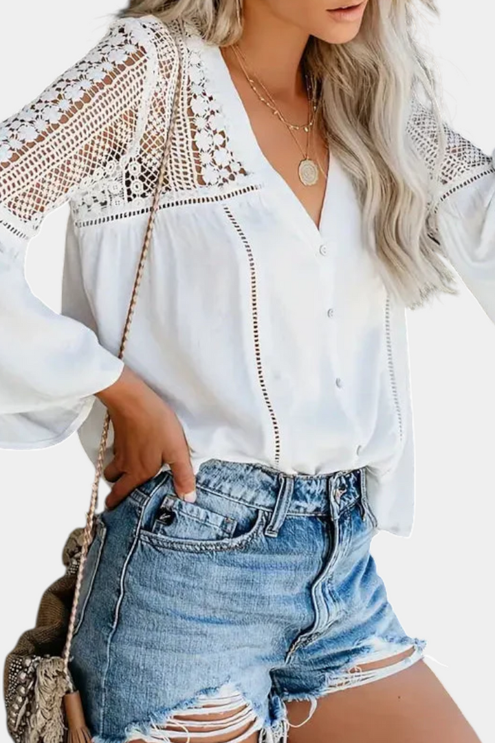 Esperanza | Blusa de Encaje Sun Woven