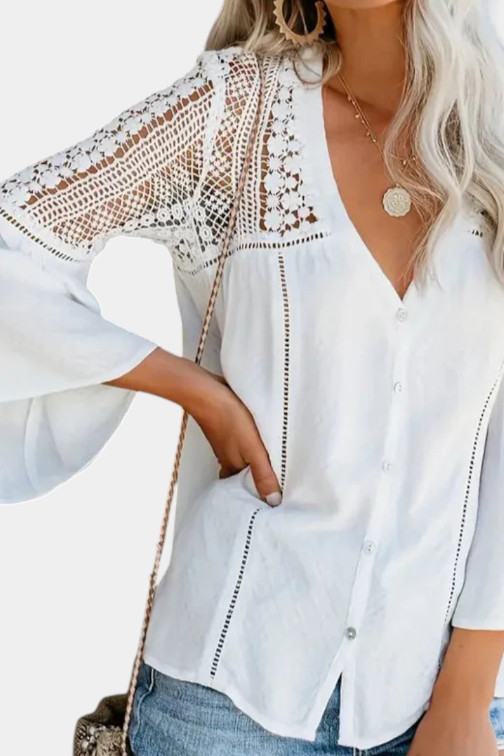 Esperanza | Blusa de Encaje Sun Woven