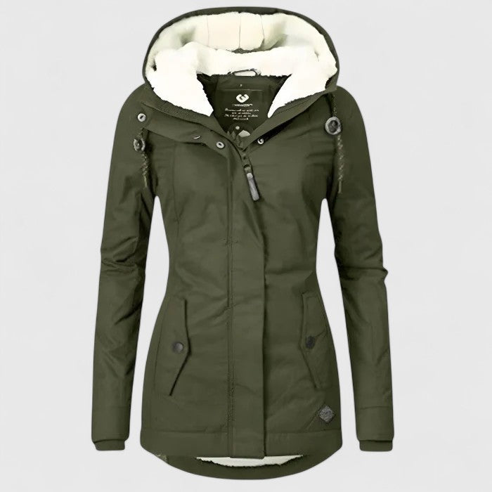 Seravia™ | Chaqueta de invierno impermeable con capucha