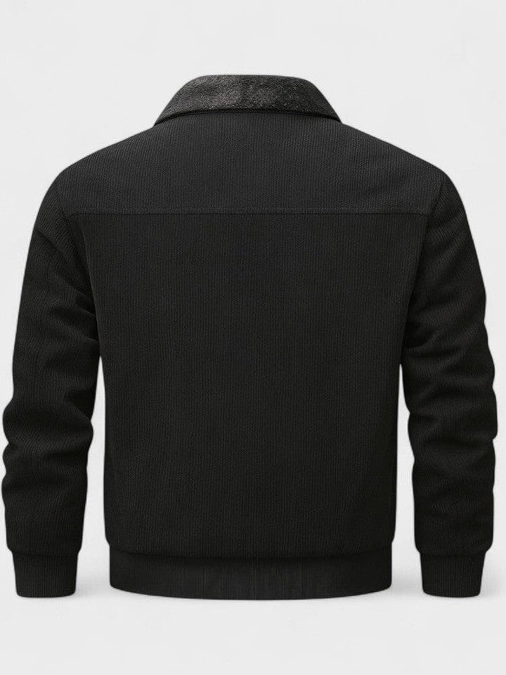 Norberto™ | Chaqueta bomber con cuello de felpa sintética
