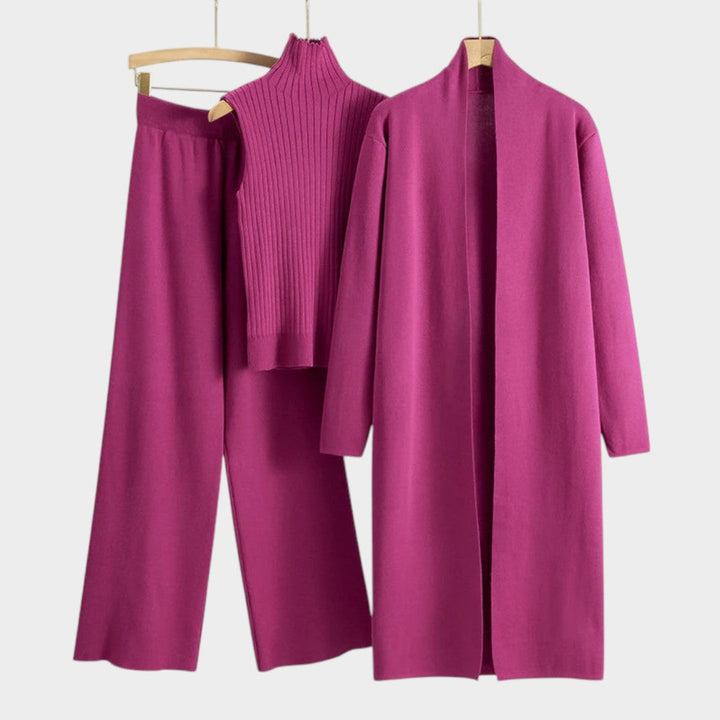 Olivia™ | Conjunto de mujer de tres piezas.