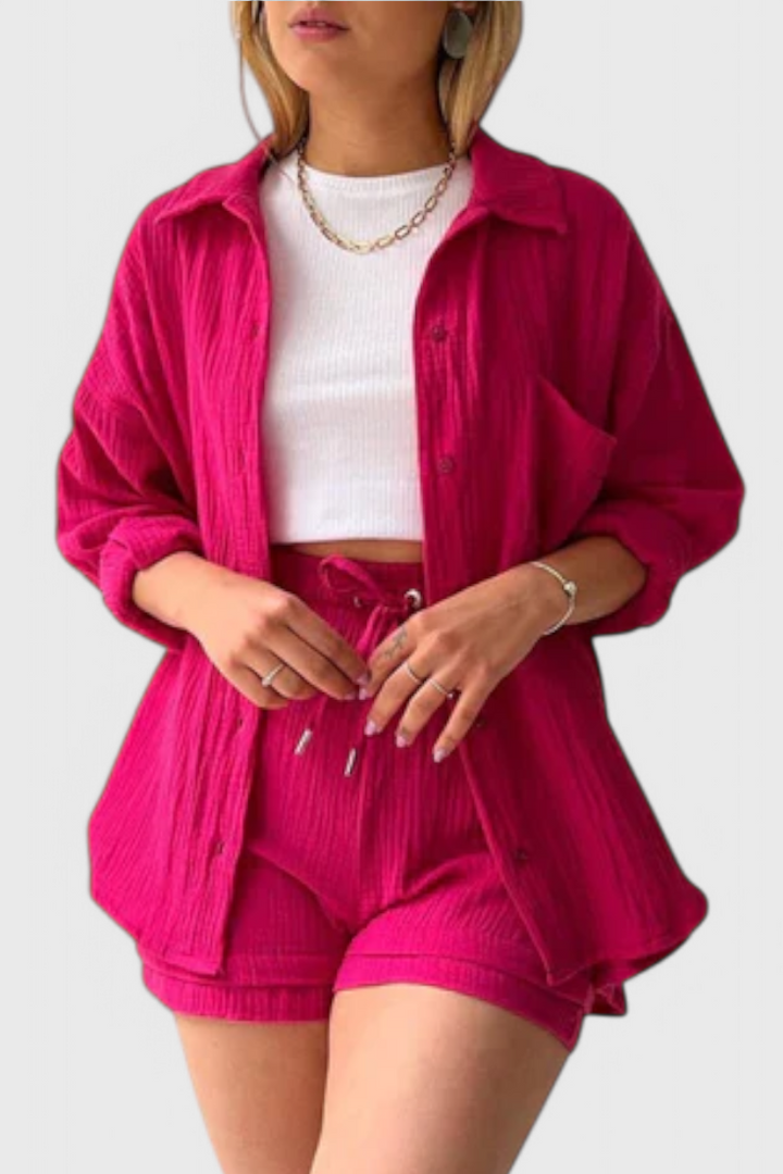 Xenia Conjunto de Collar Relajado