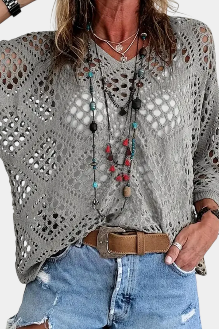 Helecho| Blusa de Encaje 