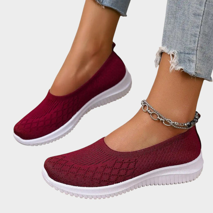 Sofina™ | Zapatos antideslizantes y transpirables sin cordones.