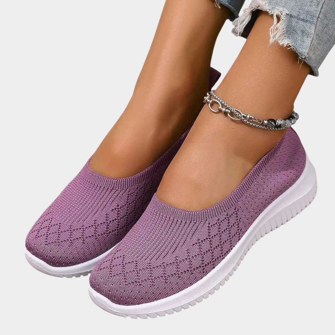 Sofina™ | Zapatos antideslizantes y transpirables sin cordones.