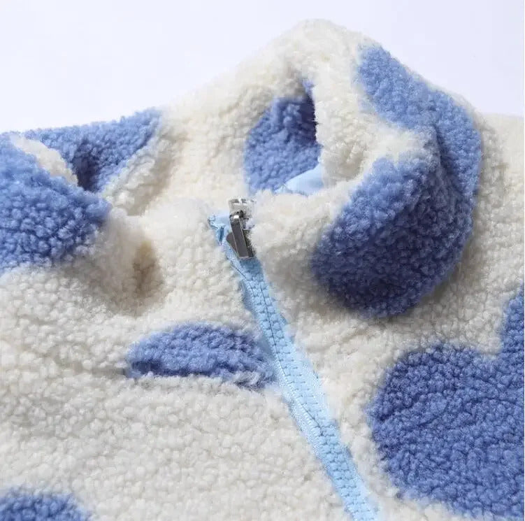 Diana™ | Chaqueta reversible con estampado de corazones y diseño cómodo