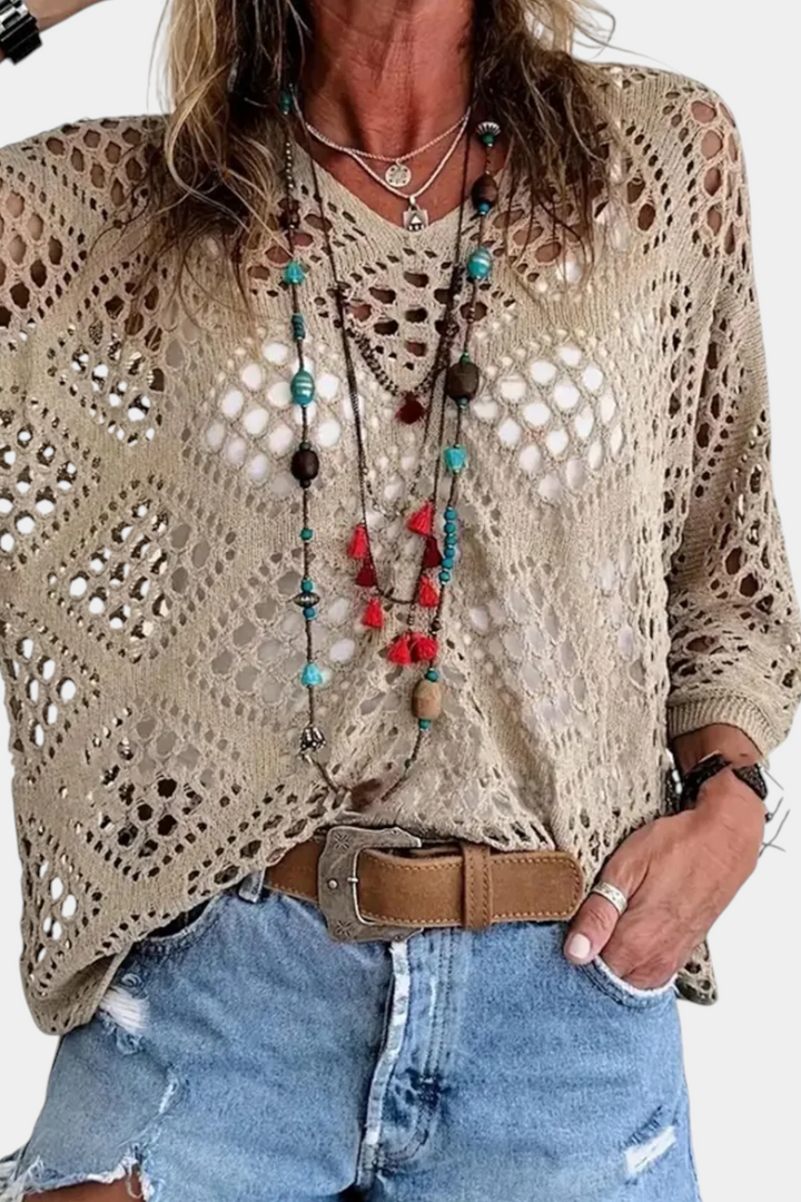 Helecho| Blusa de Encaje 