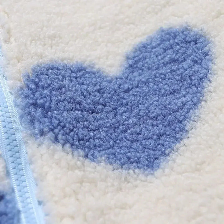 Diana™ | Chaqueta reversible con estampado de corazones y diseño cómodo