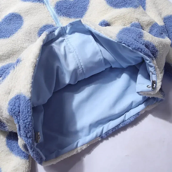 Diana™ | Chaqueta reversible con estampado de corazones y diseño cómodo