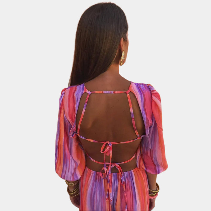 Allegra - Vestido sin espalda 