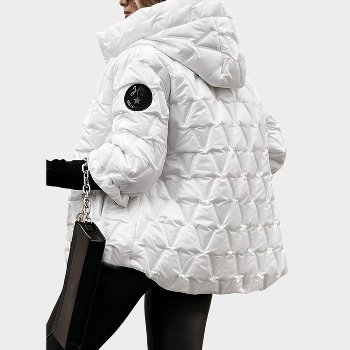 Cristina™ | Chaqueta con capucha estilo patchwork