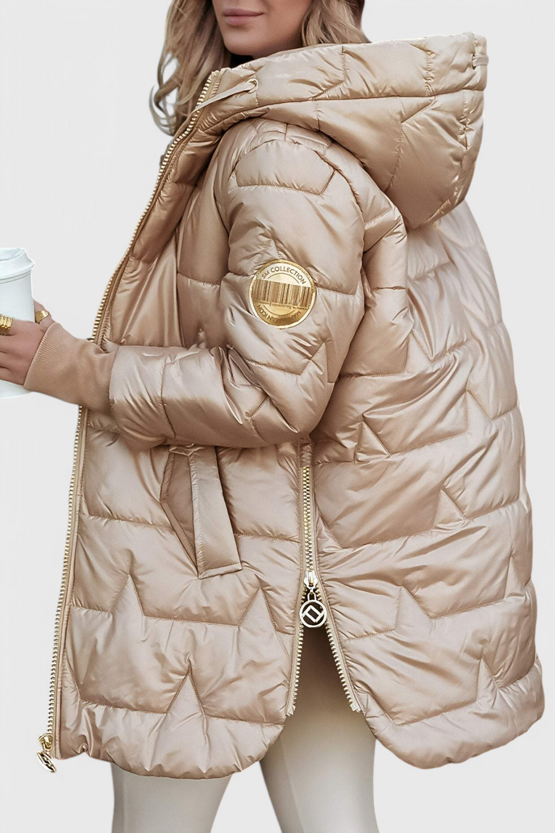 marcela | Abrigo Aislante Acogedor con Capucha