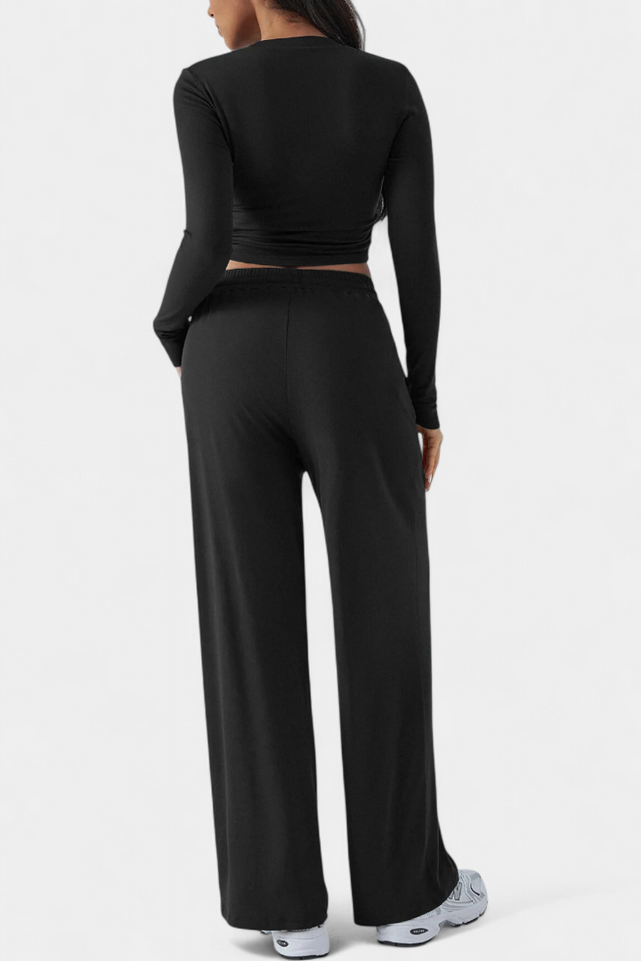 Celaena Conjunto de 2 Piezas con Escote Redondo