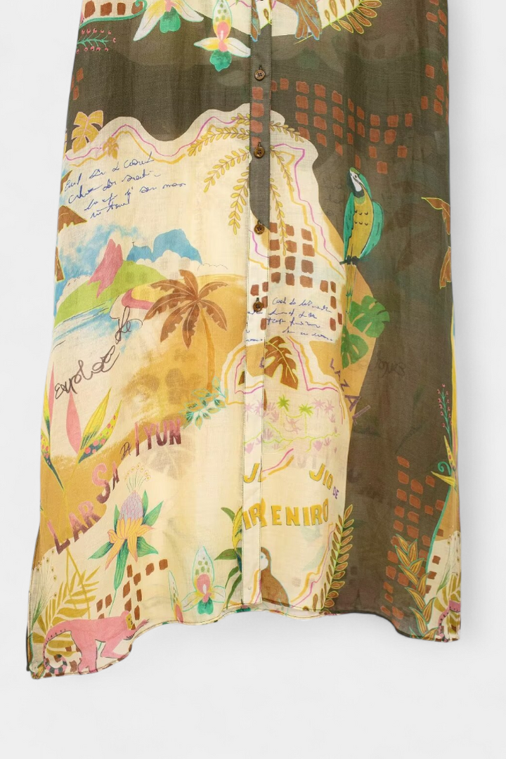 Conjunto de lino coordinado Melvina con estilo atemporal