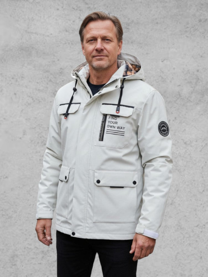 Endurecer™ | Chaqueta de invierno para hombre con capucha 