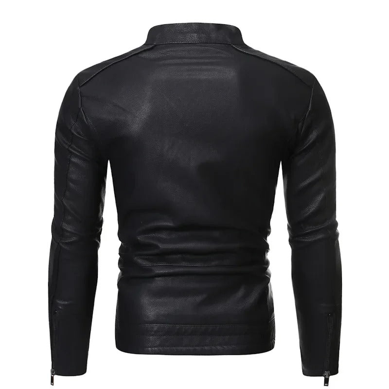 Luis™ | Chaqueta de cuero elegante
