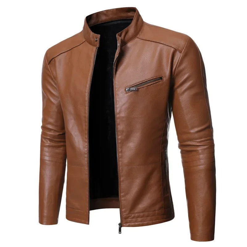 Luis™ | Chaqueta de cuero elegante