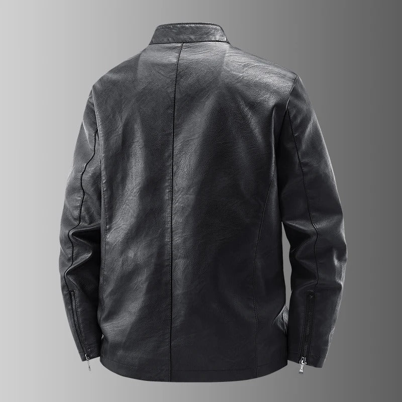 Juan™ | Chaqueta de cuero de motoro