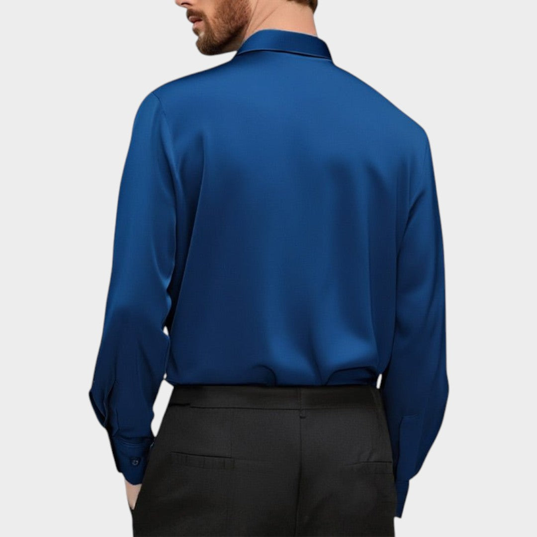 Mitchel™ | Camisa elastica sin arrugas para hombre