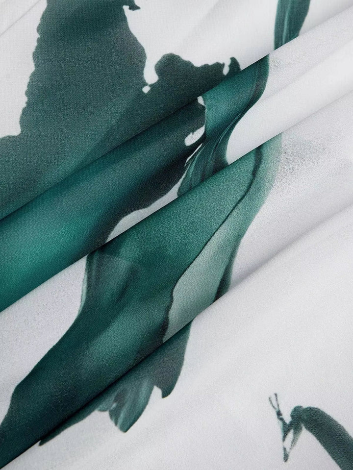 Nayla™ | Vestido Largo Acuarela de Ensueño 