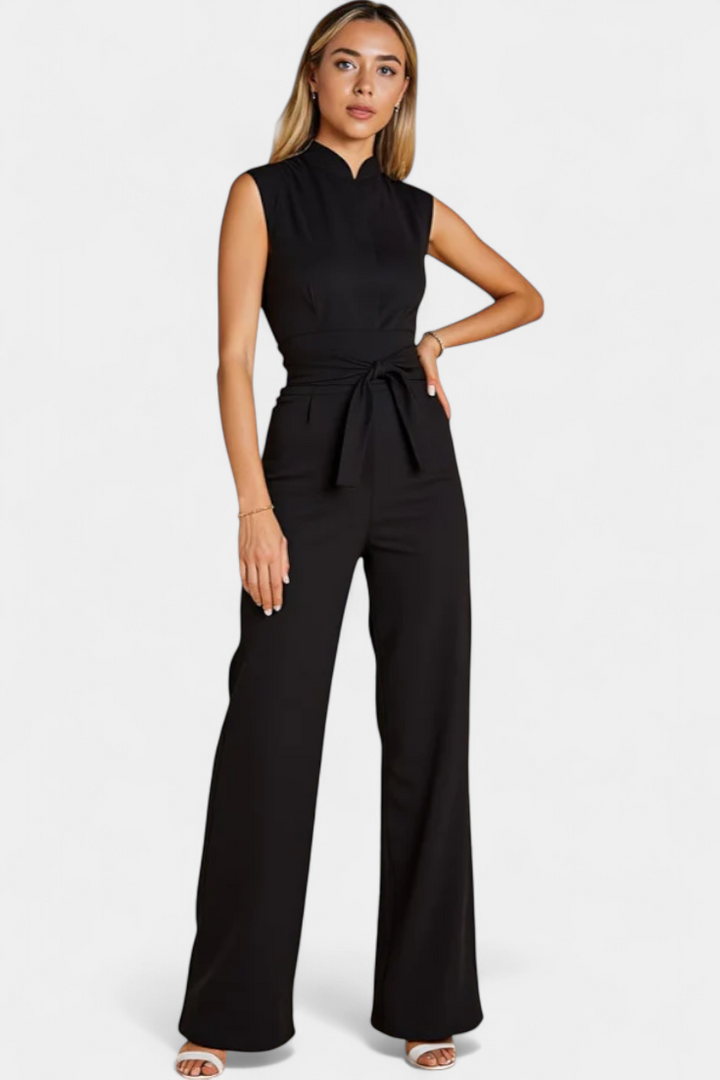 Mono Sin Mangas de Corte Acampanado