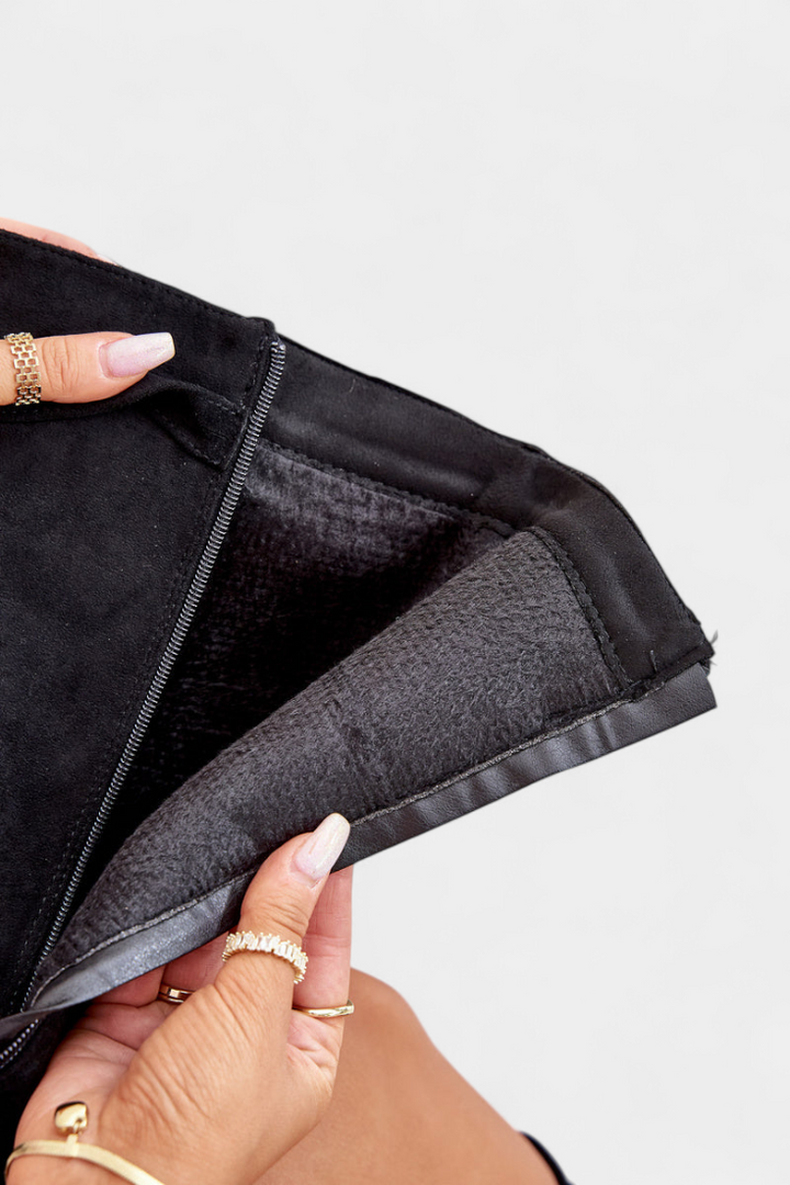 Raya Botas hasta la Rodilla con Tacón Bloque