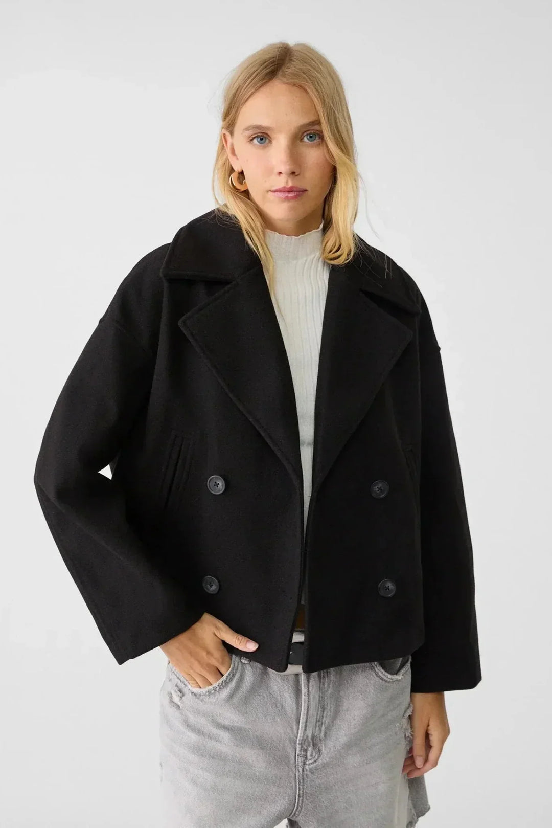 Destino | Chaqueta Corta Doble Botonadura