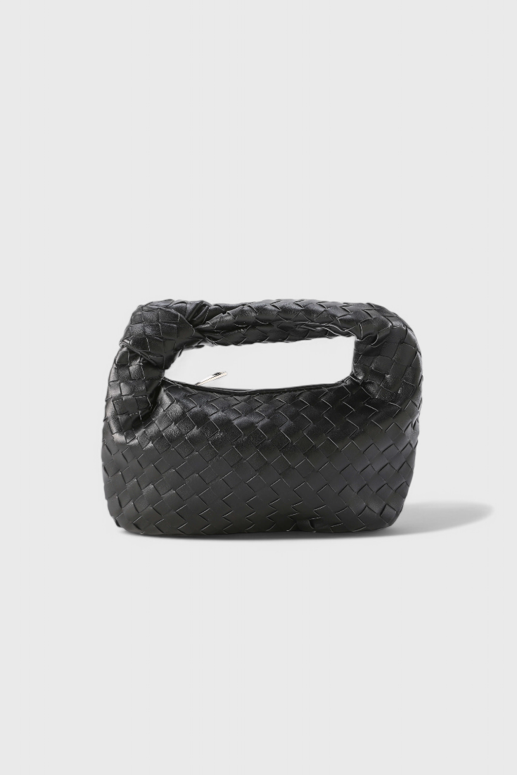 Bolso Satchel Sage Mini Tejido