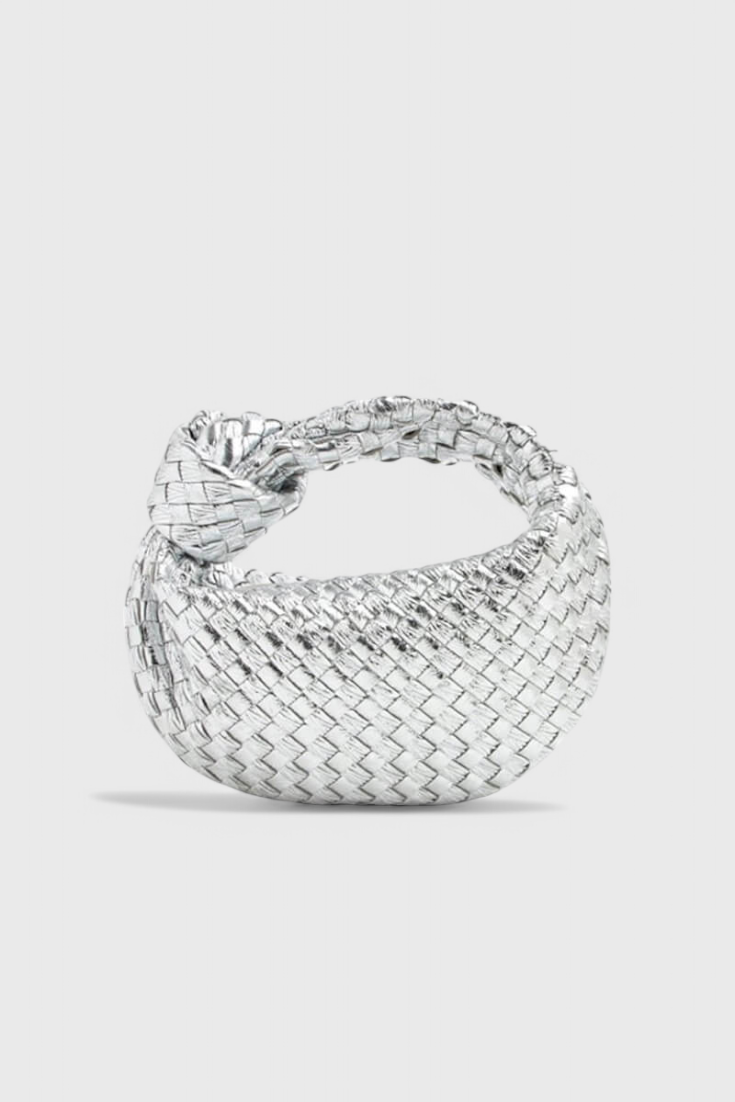 Bolso Satchel Sage Mini Tejido