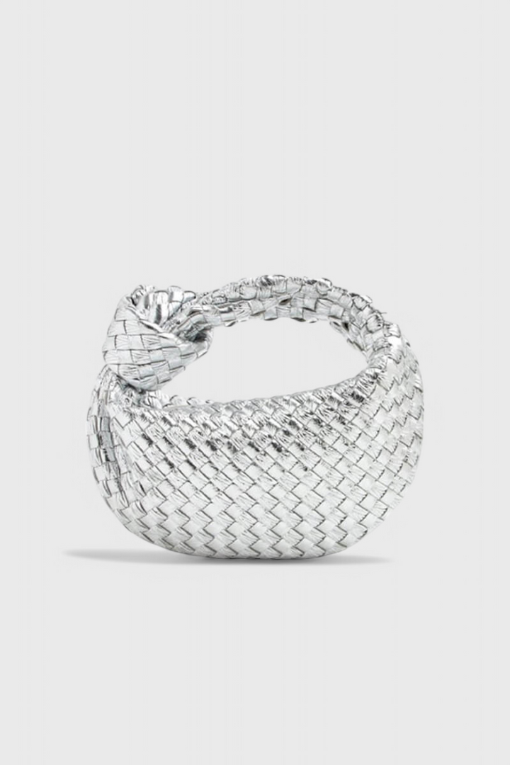 Bolso Satchel Sage Mini Tejido